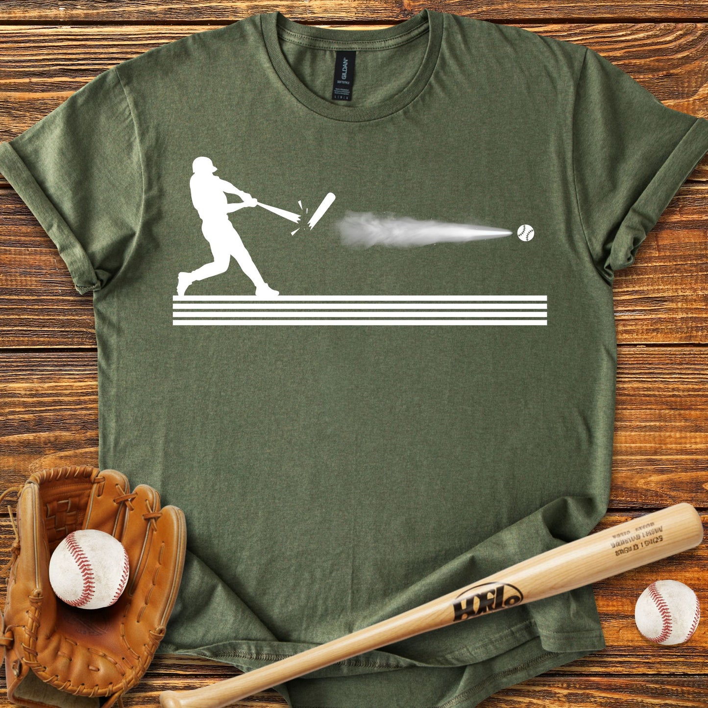 Funny Baseball Adult T-shirt