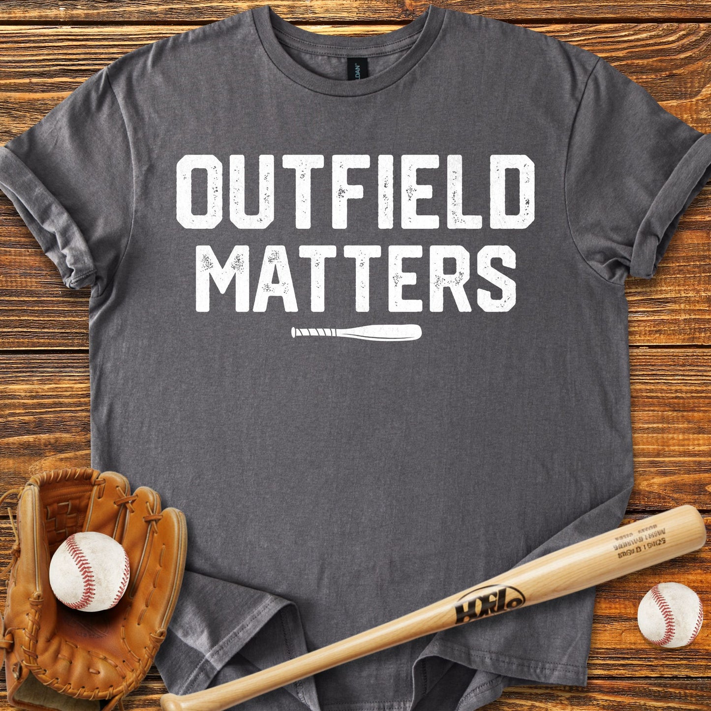 Outfield Matters Adult T-Shirt