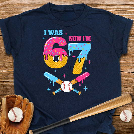 7th Birthday Drip 67 Youth Tee - HomeRun PrintsKids clothes