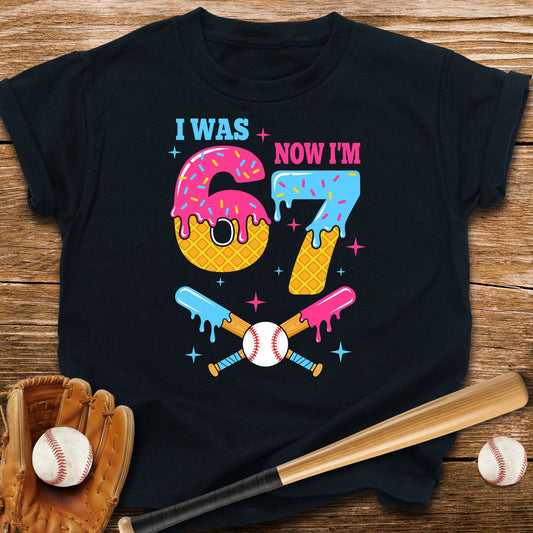 7th Birthday Drip 67 Youth Tee - HomeRun PrintsKids clothes