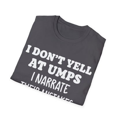 Sideline Umpire Critic T-Shirt