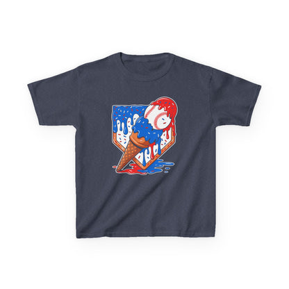 USA Ice Cream Drip Kids Tee