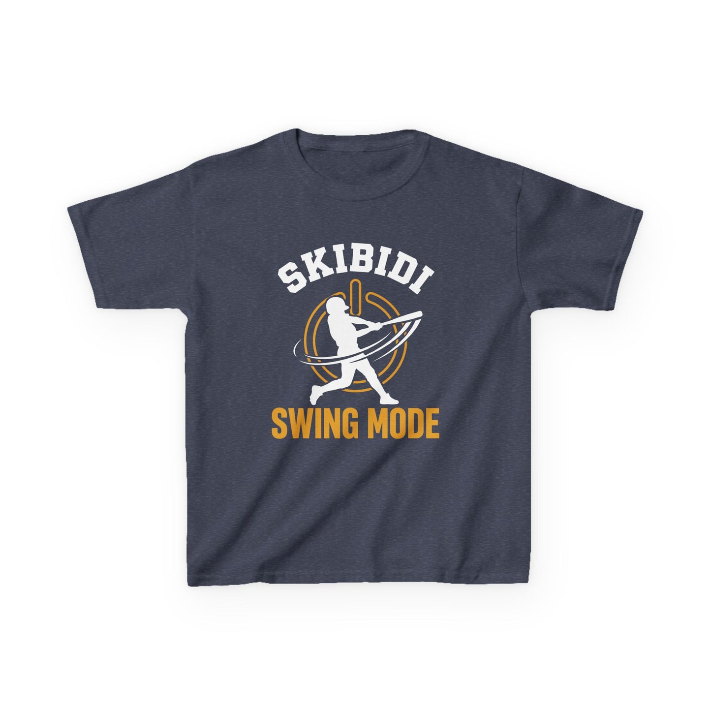 Skibidi Swing Mode Baseball Kids T-shirt