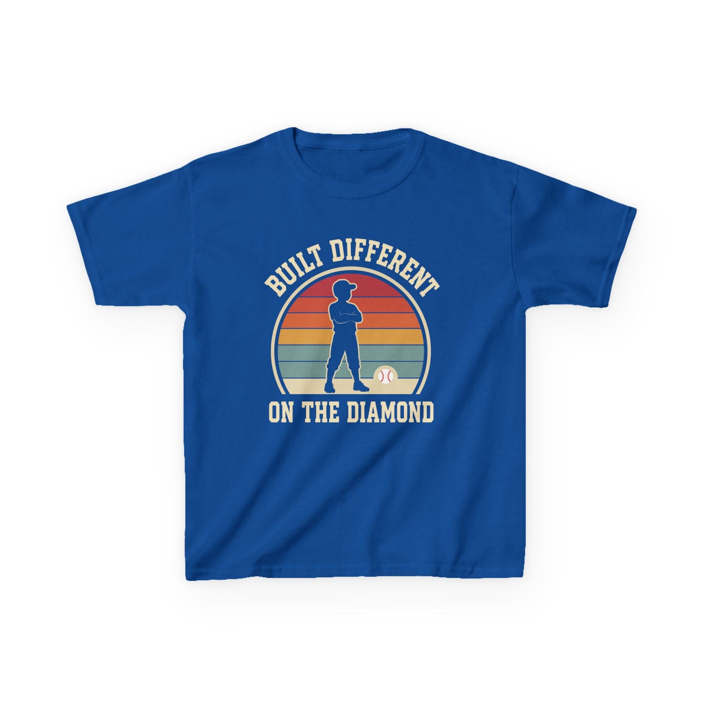 Built Different On The Diamond Kids T-shirt