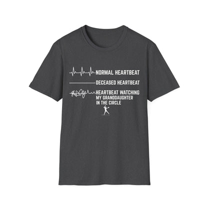 Granddaughter's Circle Flatlines Me T-Shirt