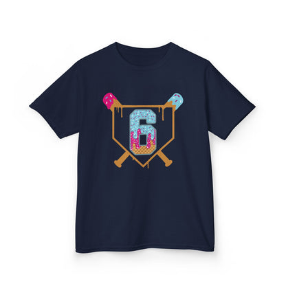 Baseball 6th Birthday Kids T-shirt