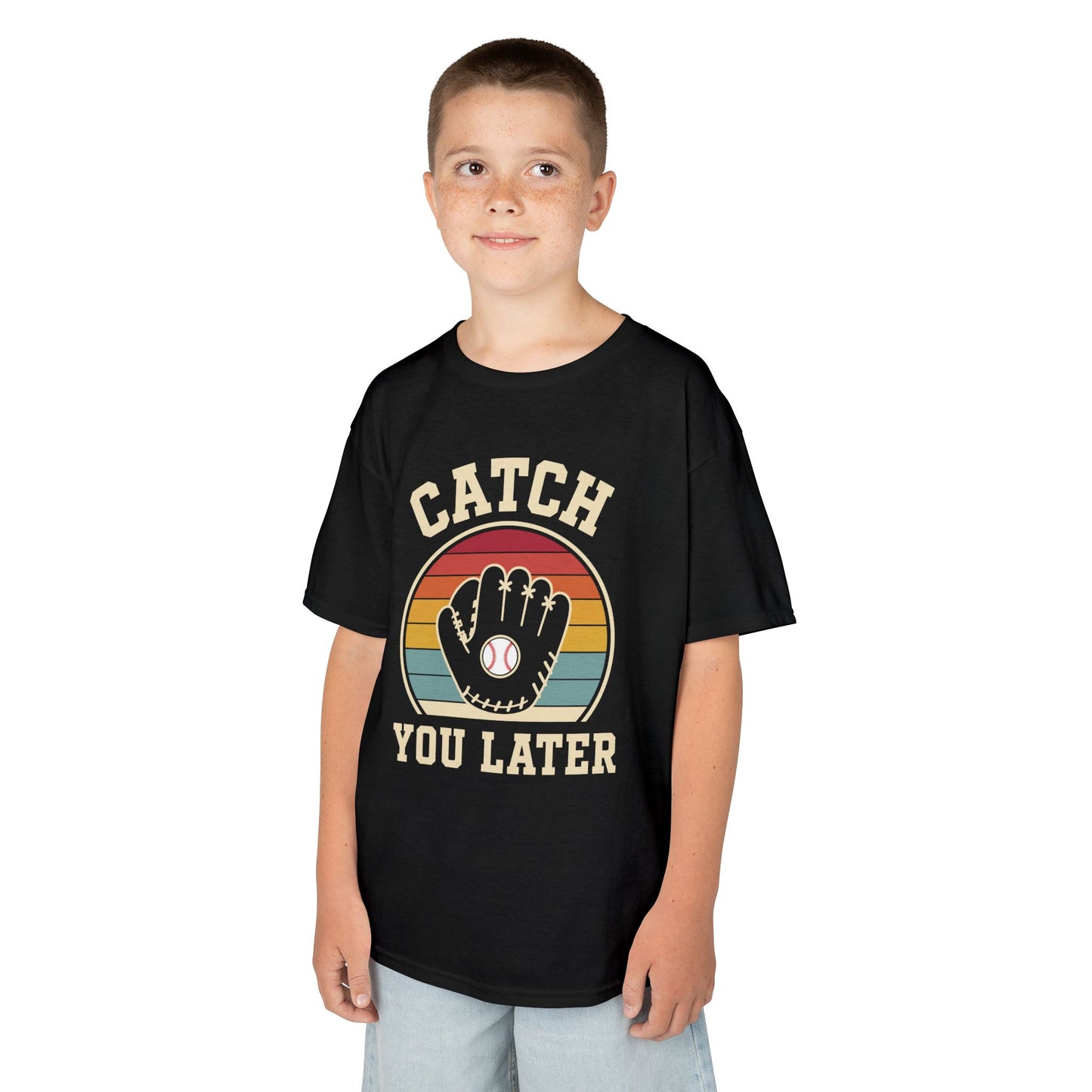 Catch You Later Catcher Kids T-shirt