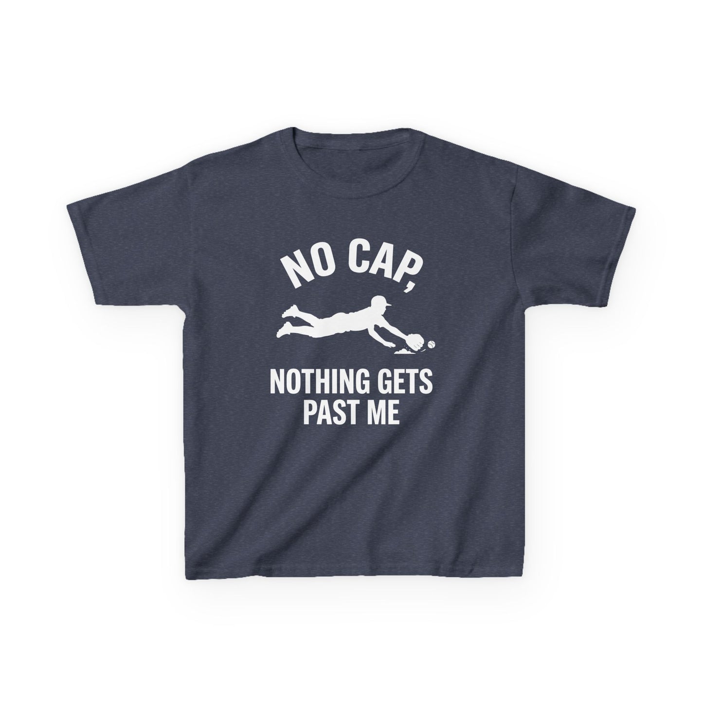 Shortstop Nothing Gets Past Me Kids T-shirt