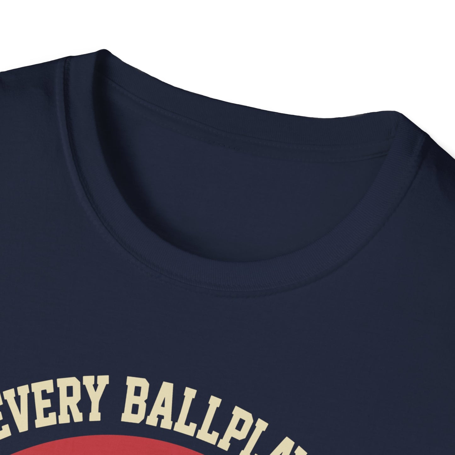 Behind Every Ballplayer A Dad T-Shirt