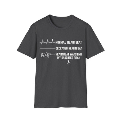 Daughter's Pitch Flatlines Me T-Shirt