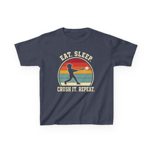 Eat Sleep Crush It Repeat Kids T-shirt