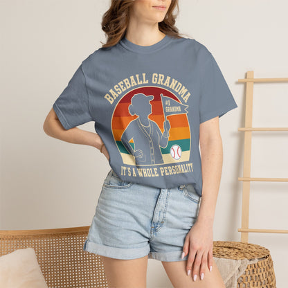 Baseball Grandma Whole Personality T-Shirt