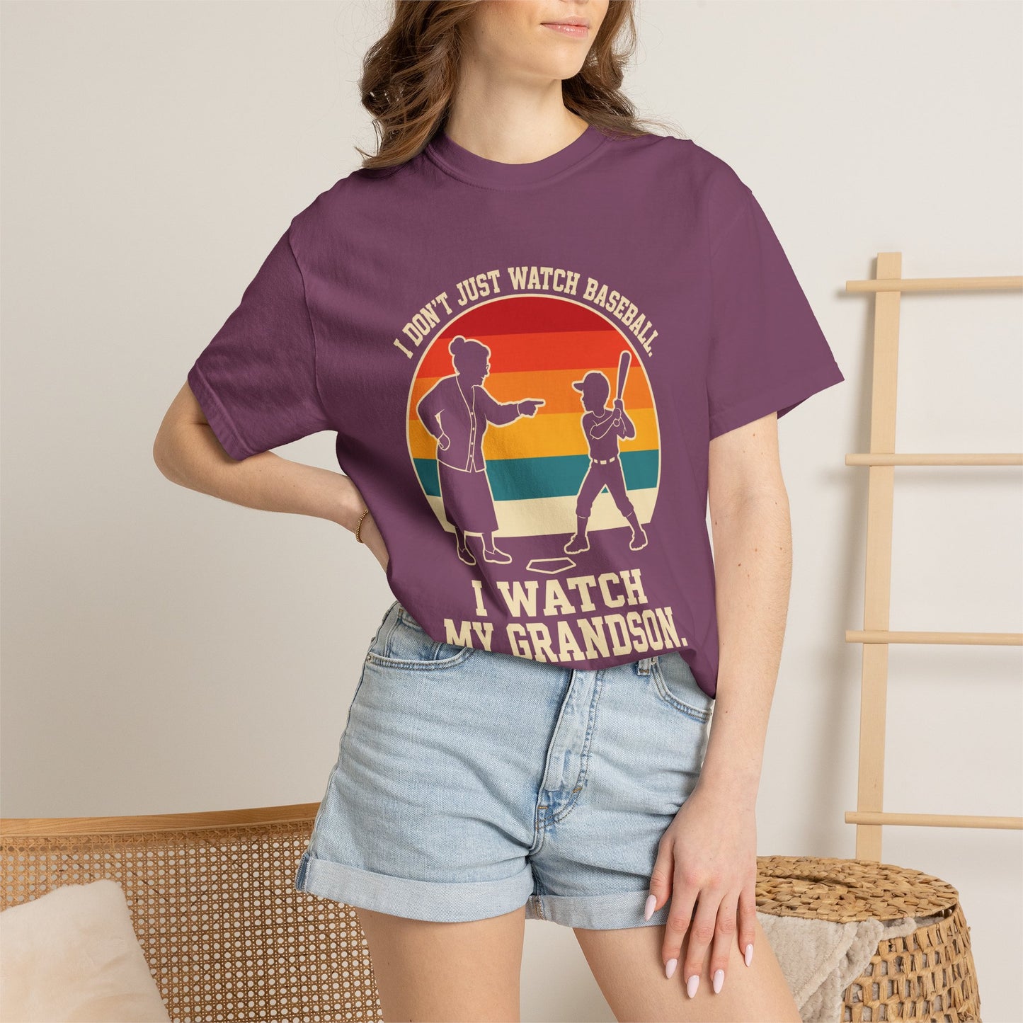 I Watch My Grandson T-Shirt