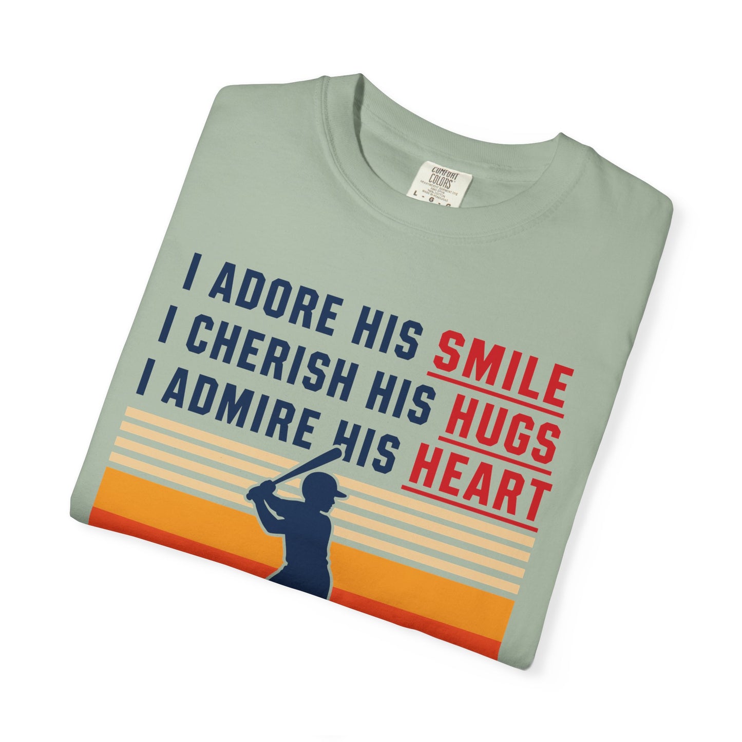 Grandma's Baseball Heart T-Shirt