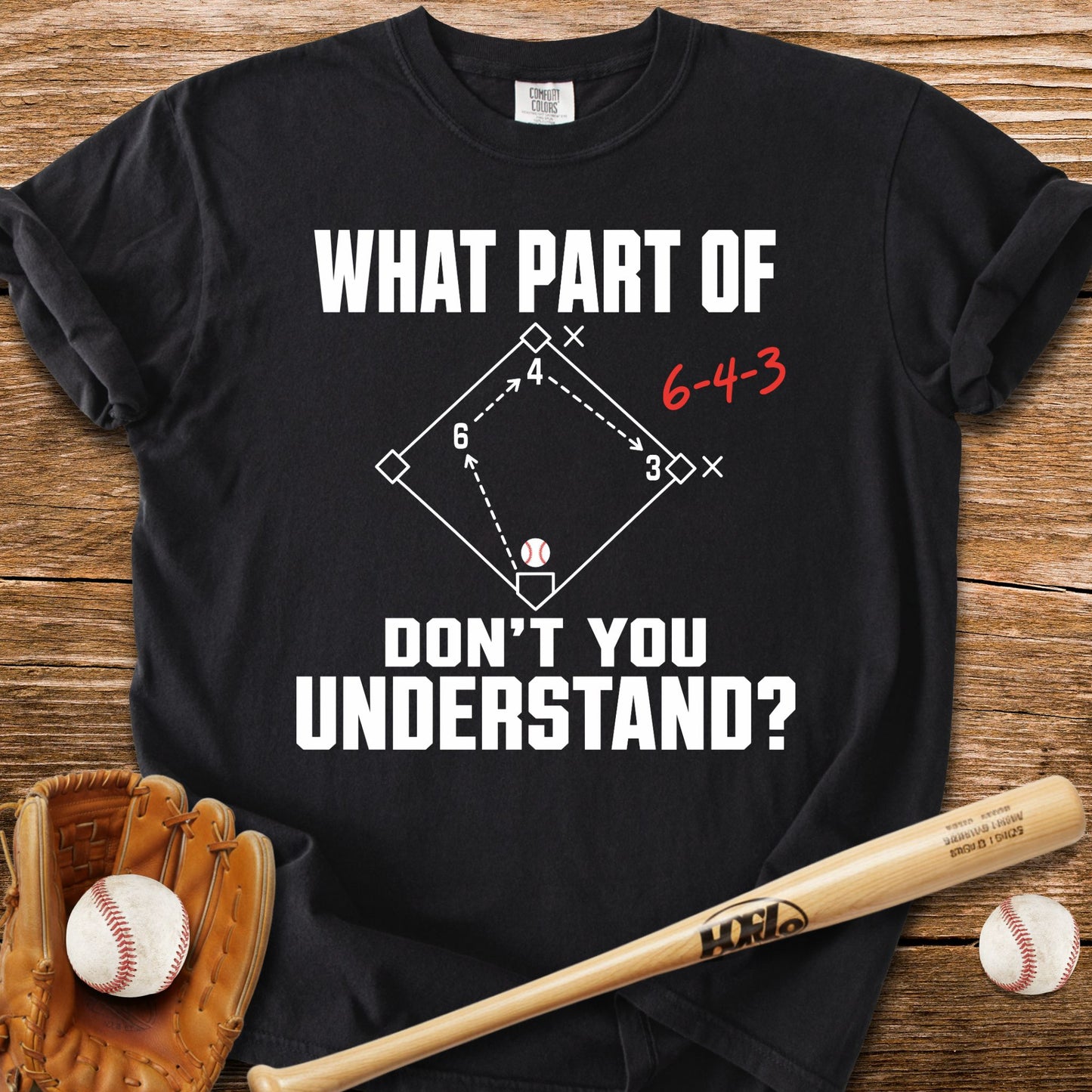 Double Play Says It All T-Shirt