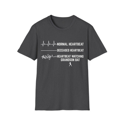 Grandson's At-Bat Flatlines Me T-Shirt