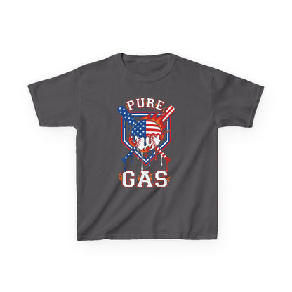 Pure Gas Patriotic Baseball Kids T-shirt