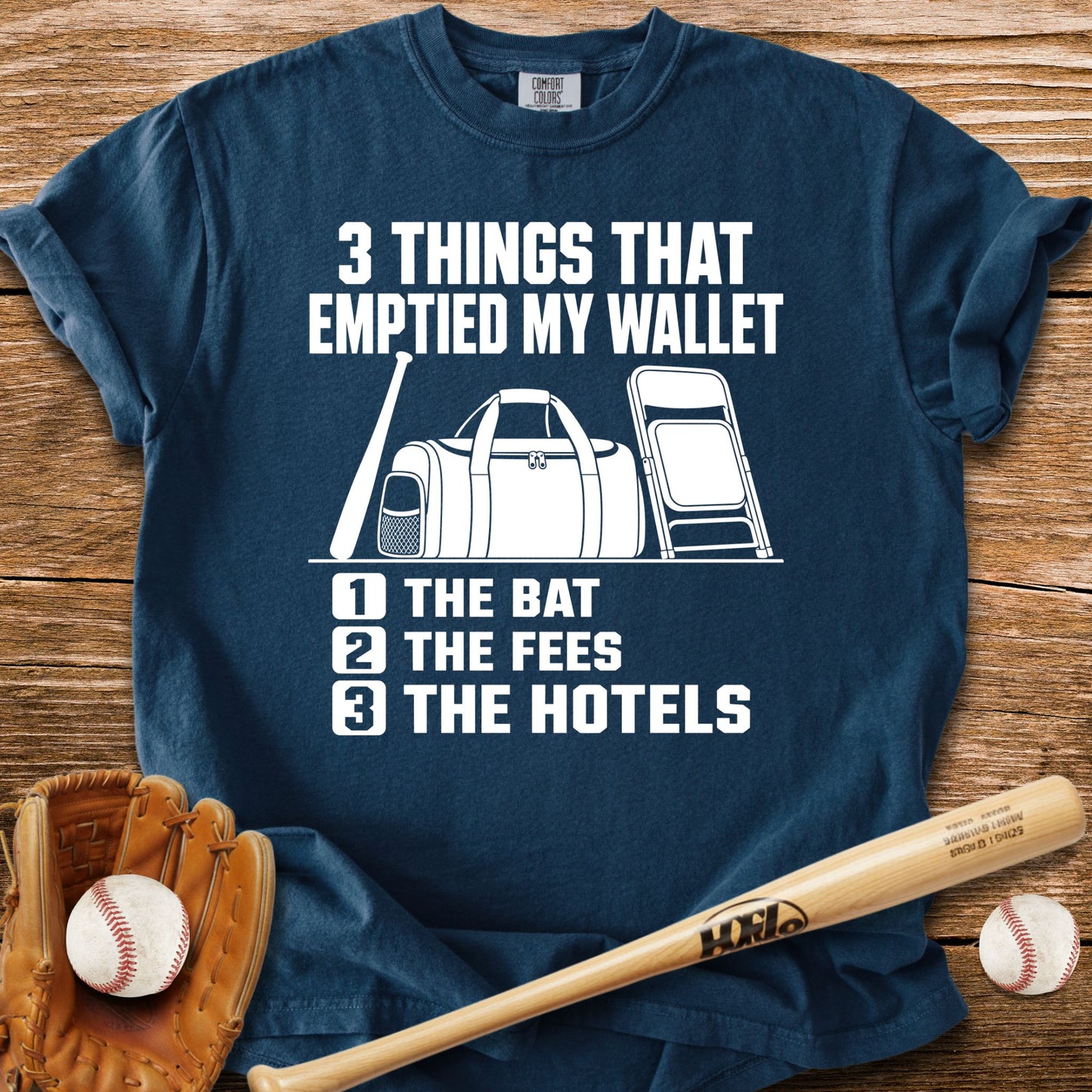 Travel Ball Drained My Wallet T-Shirt