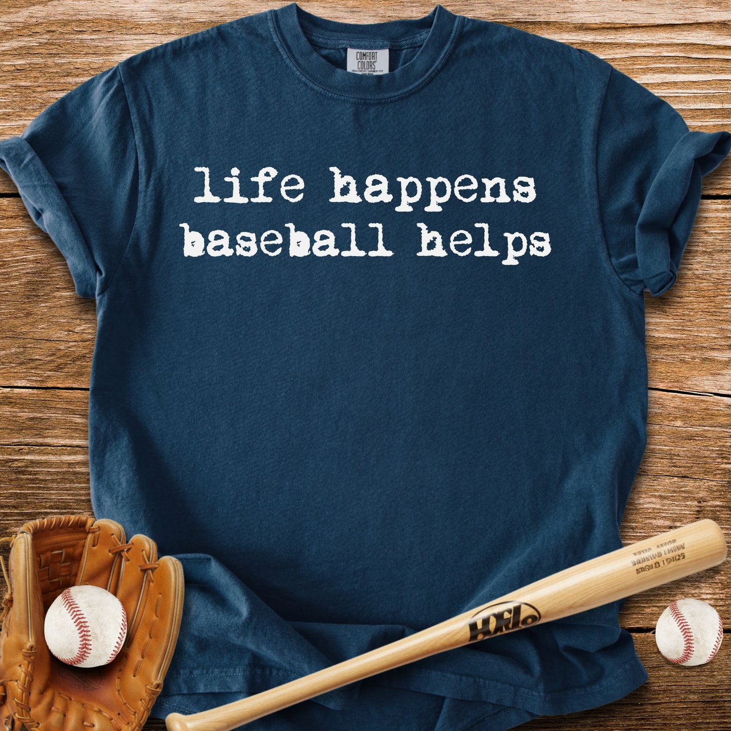 Baseball Fixes Everything T-Shirt