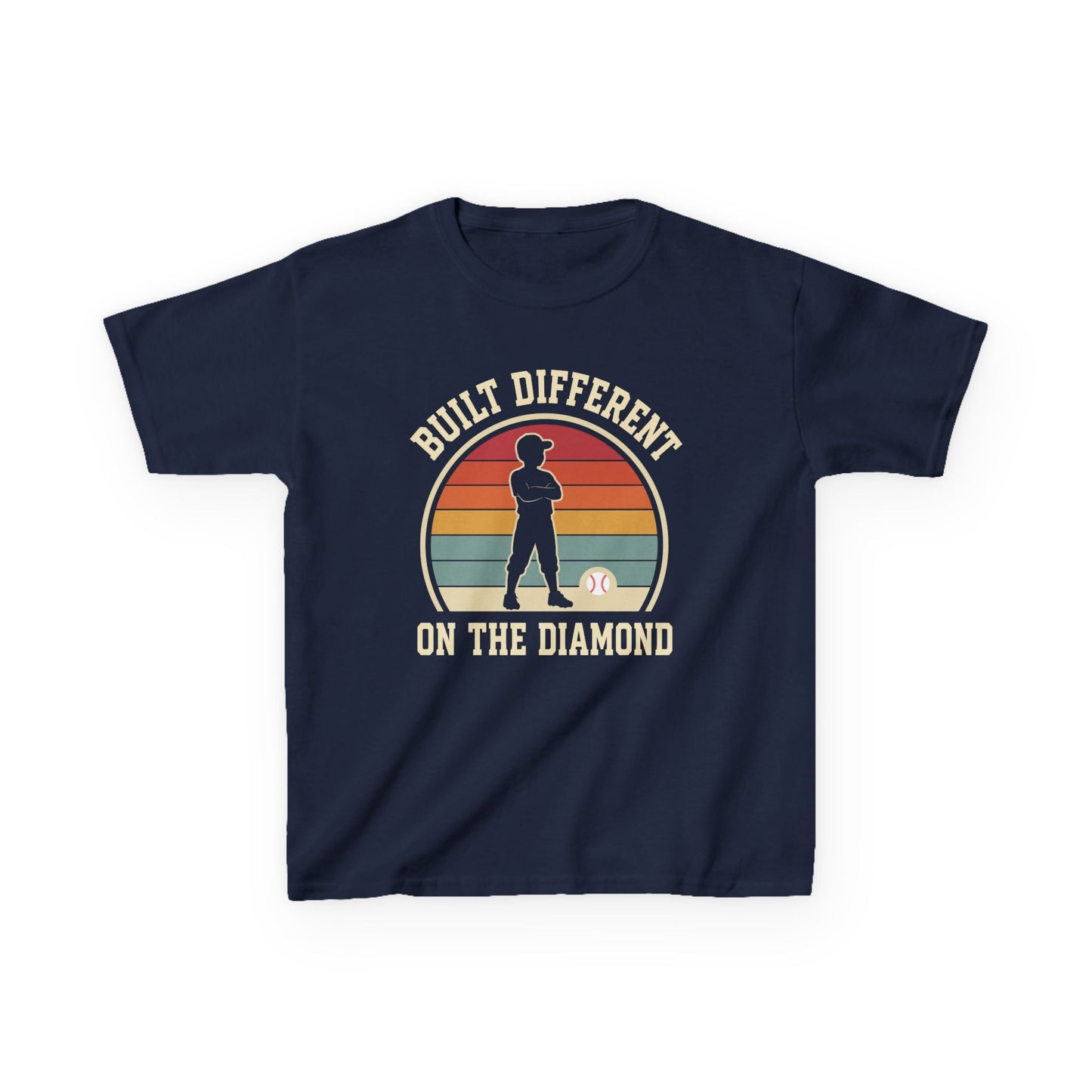 Built Different On The Diamond Kids T-shirt
