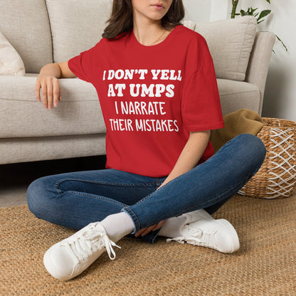 Sideline Umpire Critic T-Shirt