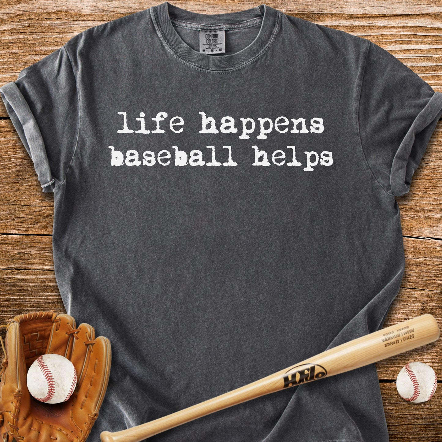 Baseball Fixes Everything T-Shirt