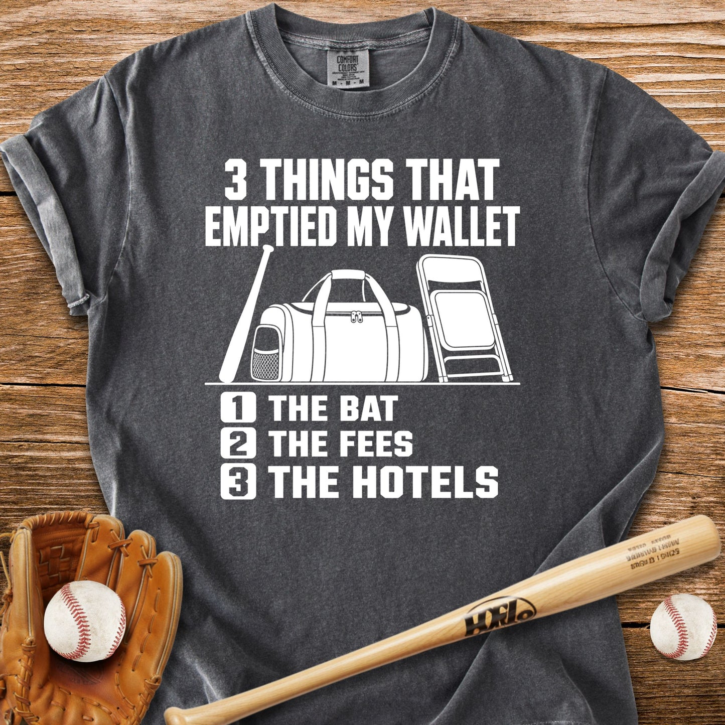 Travel Ball Drained My Wallet T-Shirt