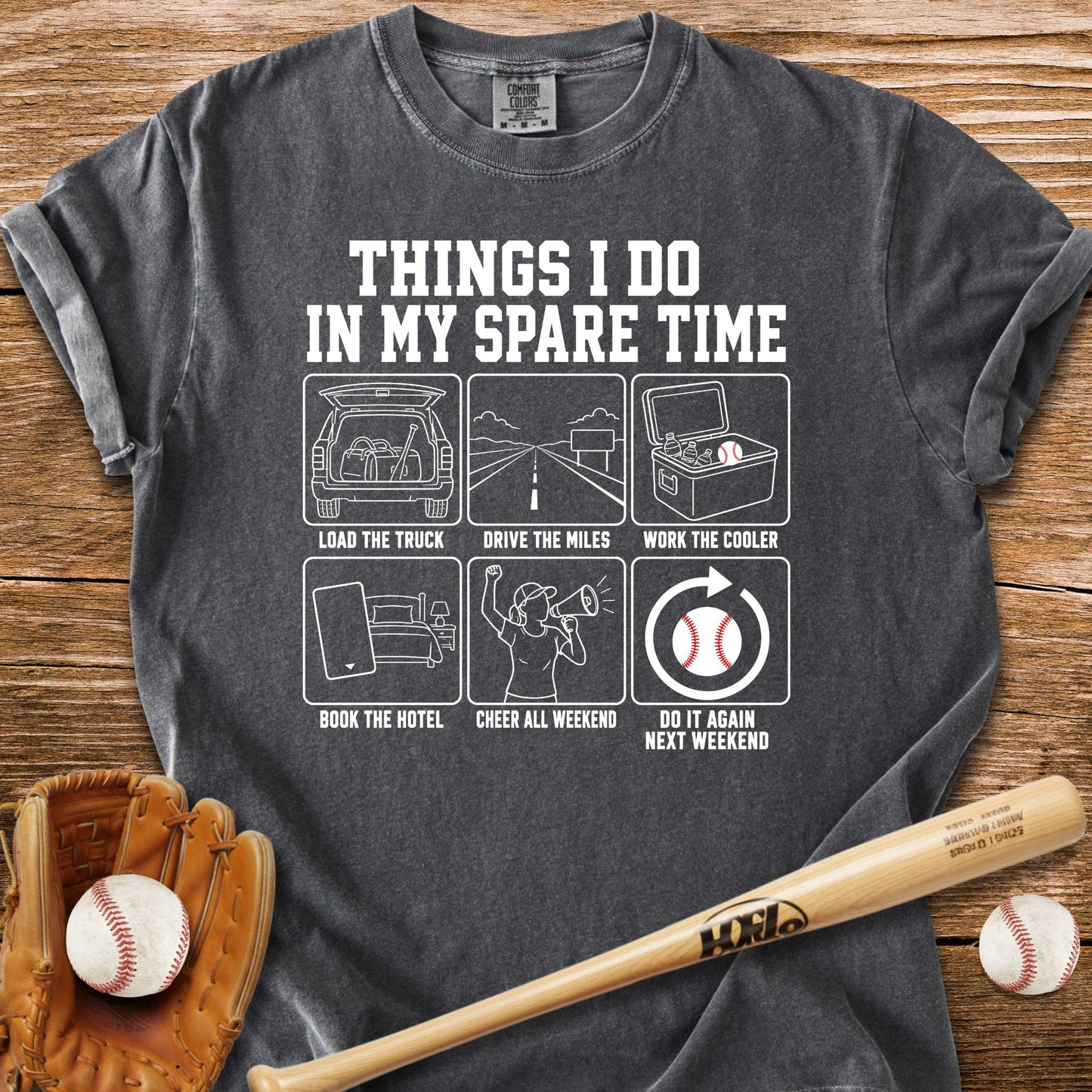 Every Weekend Is Travel Ball T-Shirt
