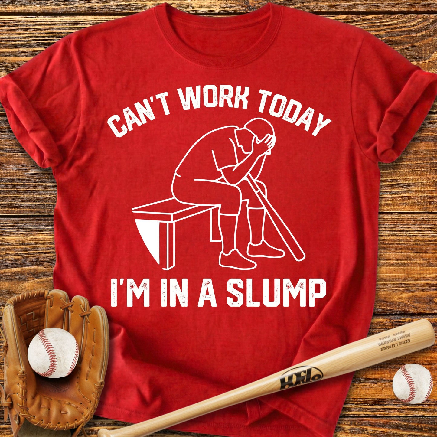 I'm In A Slump Adult T-Shirt