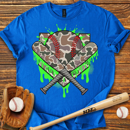Camo Drip Adult T-shirt