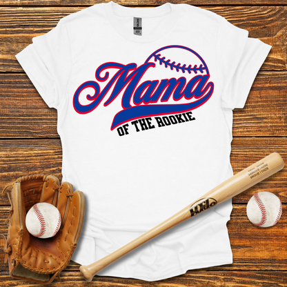 Mama Of The Rookie Adult T-Shirt