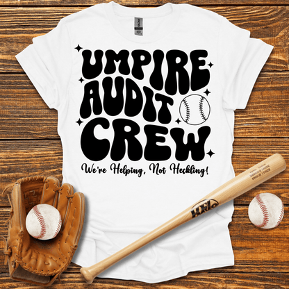 Umpire Audit Crew Adult T-Shirt