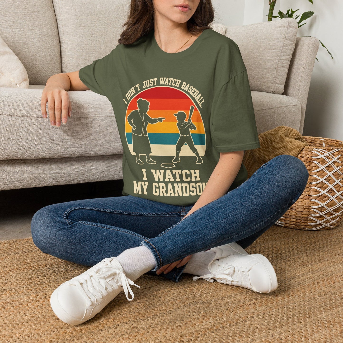 I Watch My Grandson T-Shirt