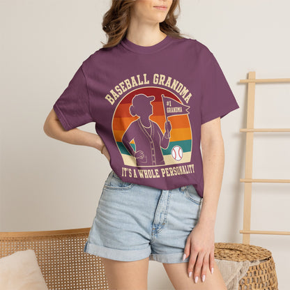Baseball Grandma Whole Personality T-Shirt
