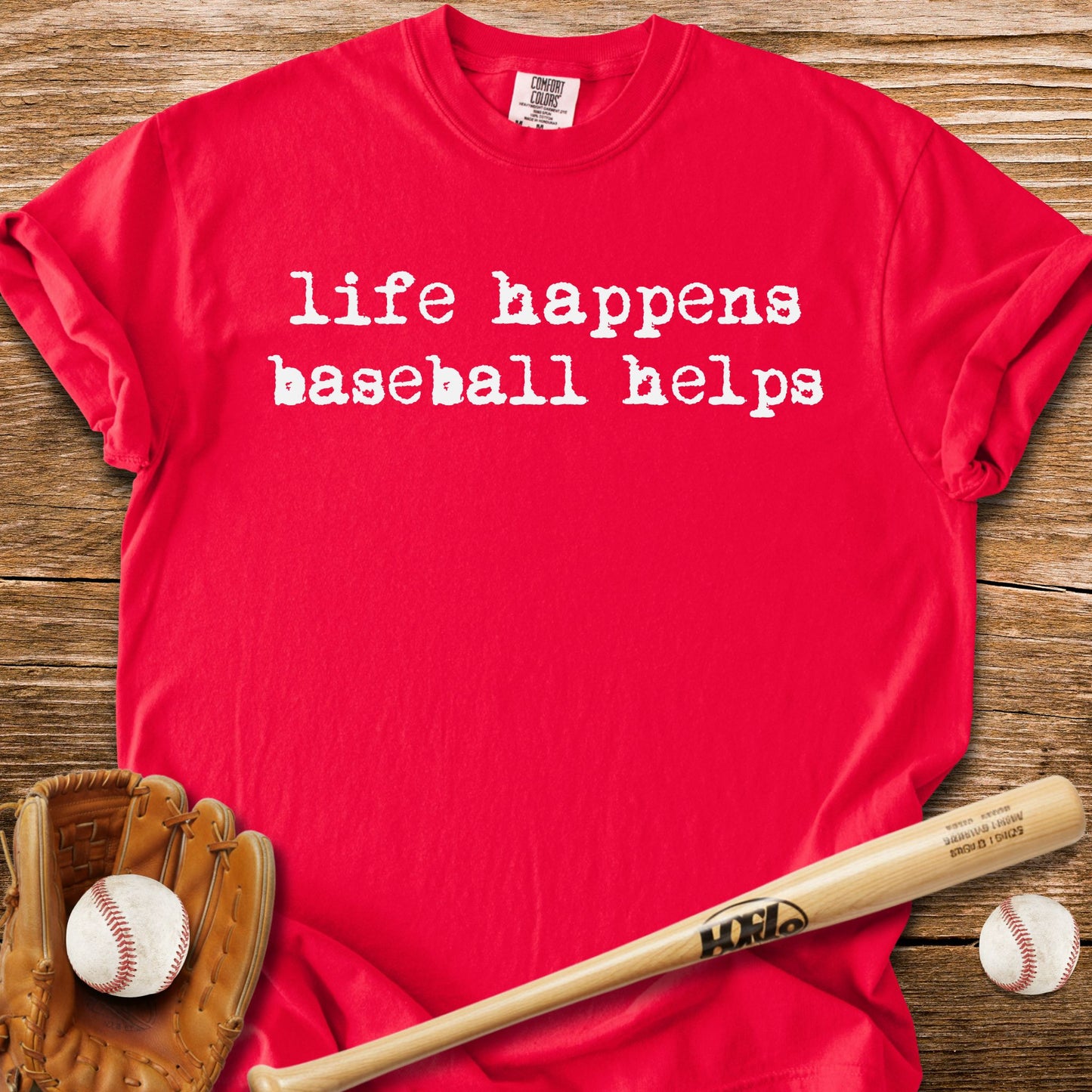 Baseball Fixes Everything T-Shirt