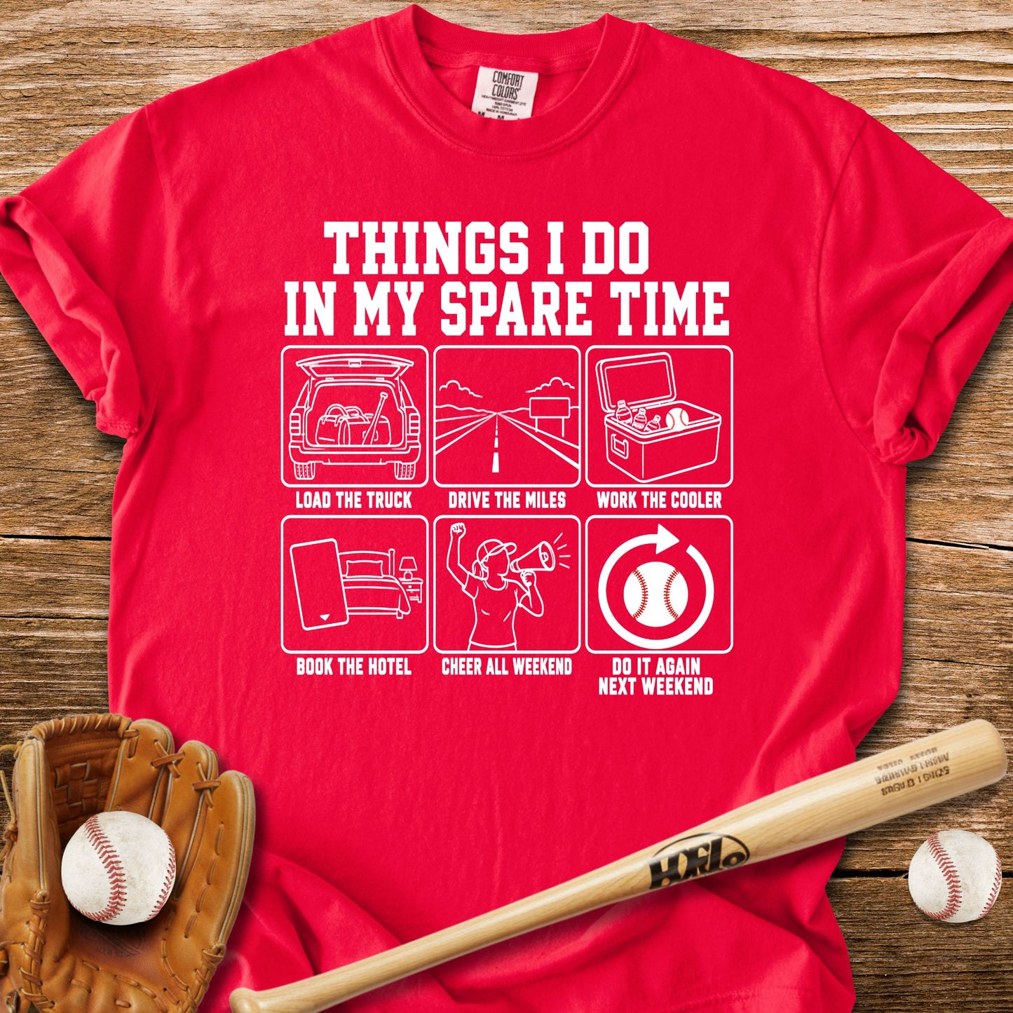 Every Weekend Is Travel Ball T-Shirt
