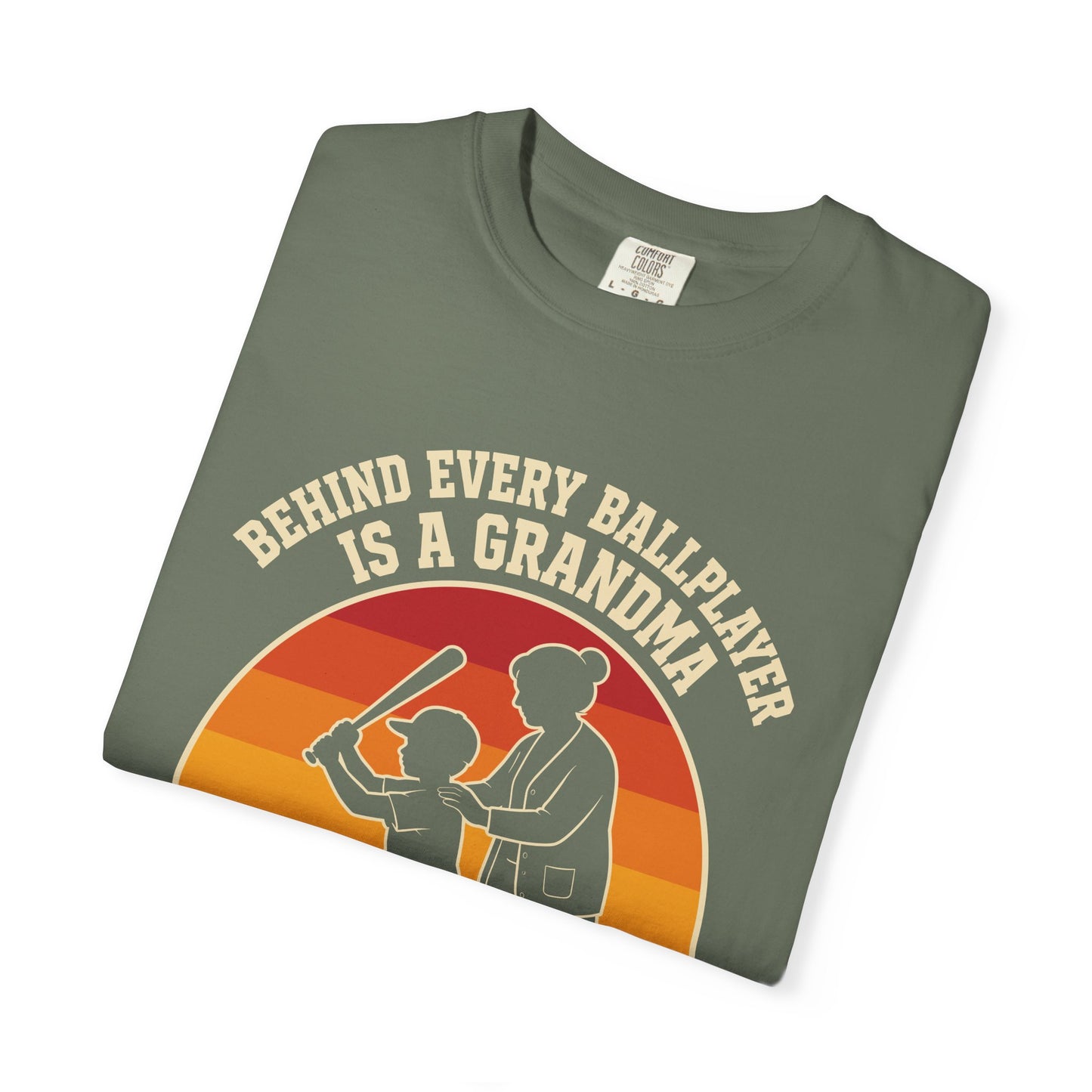 Behind Every Ballplayer A Grandma T-Shirt