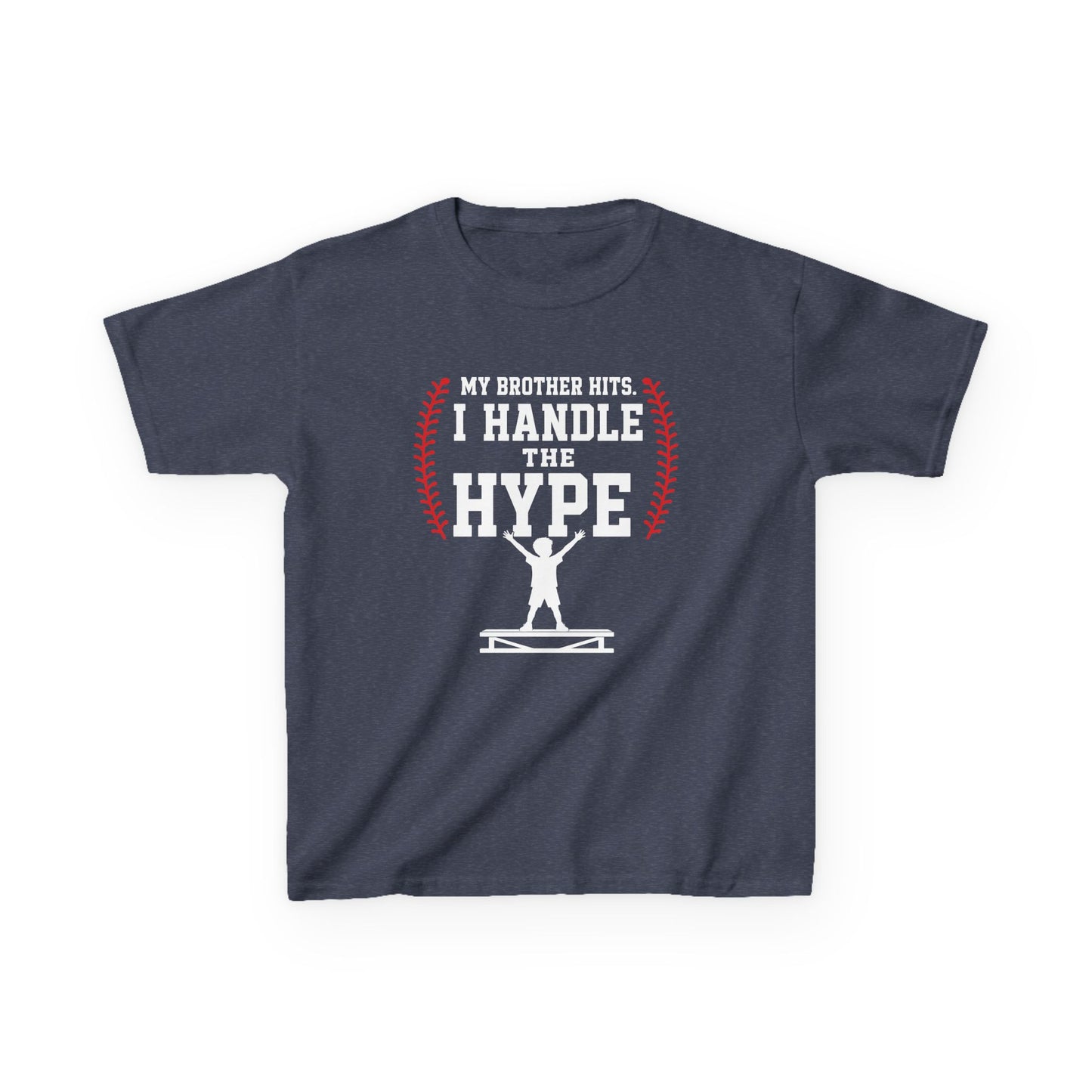 Little Brother Runs Hype Kids T-shirt