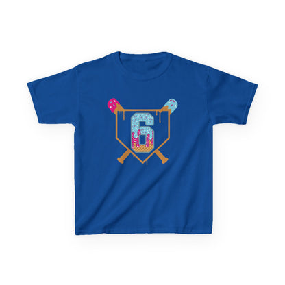 Baseball 6th Birthday Kids T-shirt