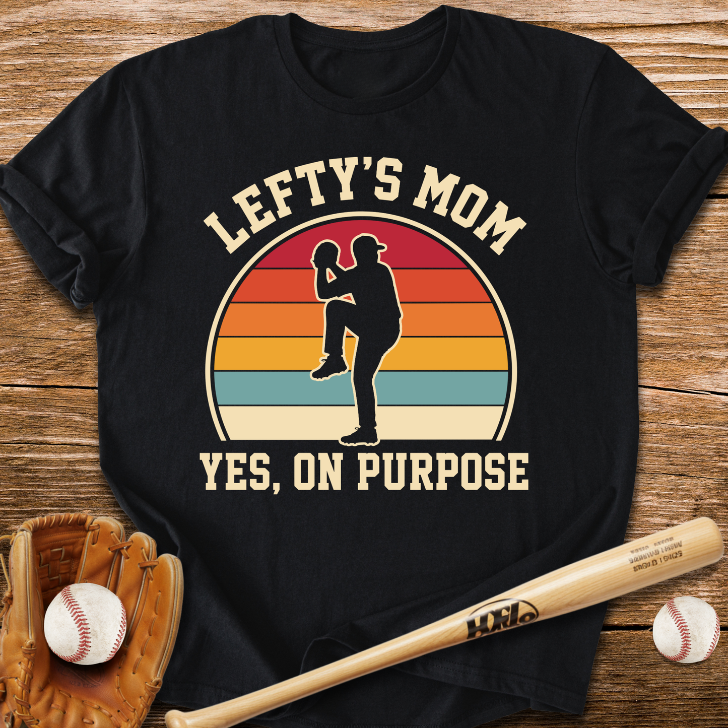 Raised A Lefty On Purpose T-Shirt