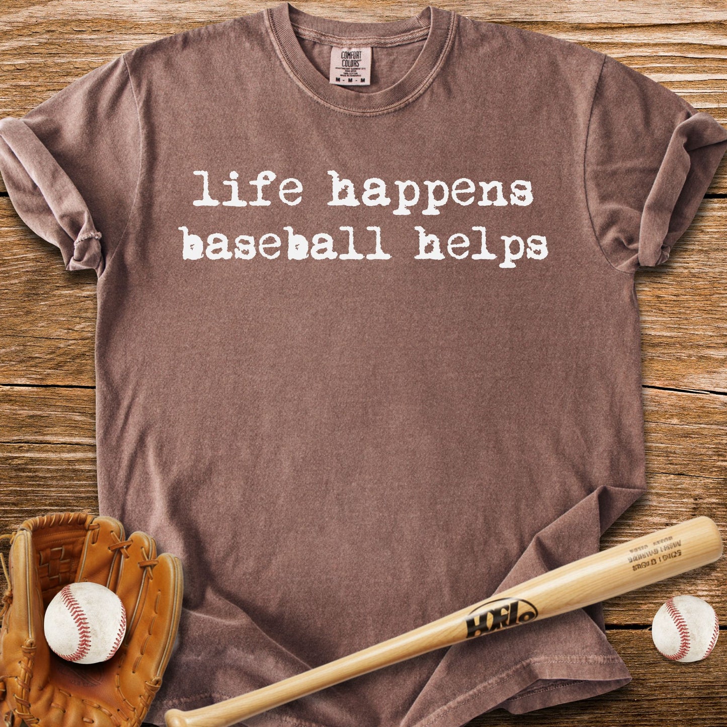 Baseball Fixes Everything T-Shirt