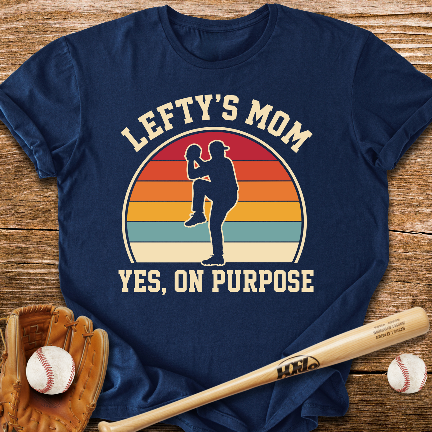 Raised A Lefty On Purpose T-Shirt