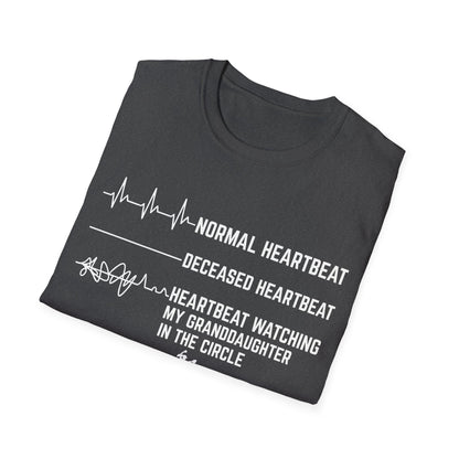 Granddaughter's Circle Flatlines Me T-Shirt