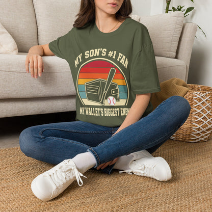 My Son's #1 Fan Wallet's Enemy T-Shirt