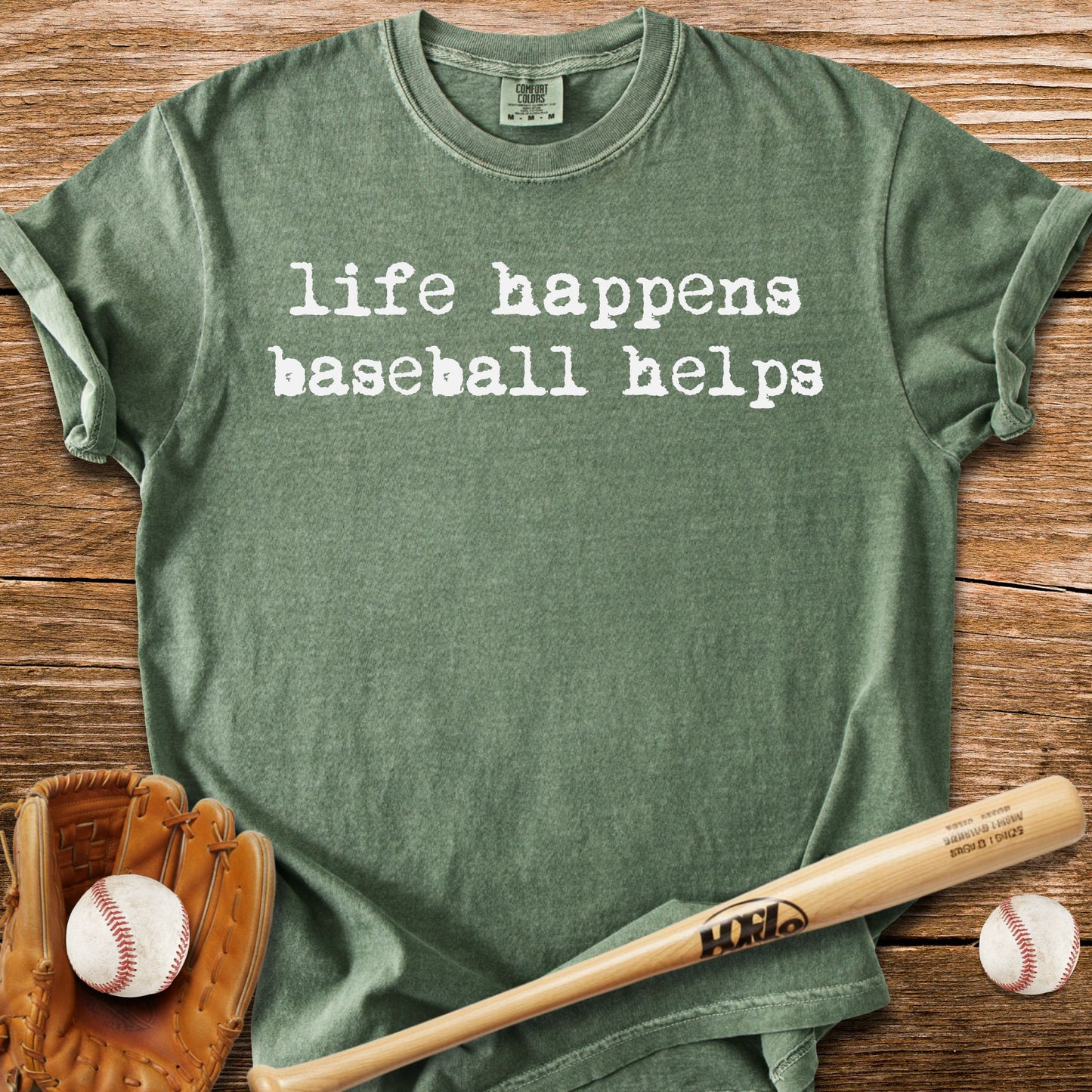 Baseball Fixes Everything T-Shirt