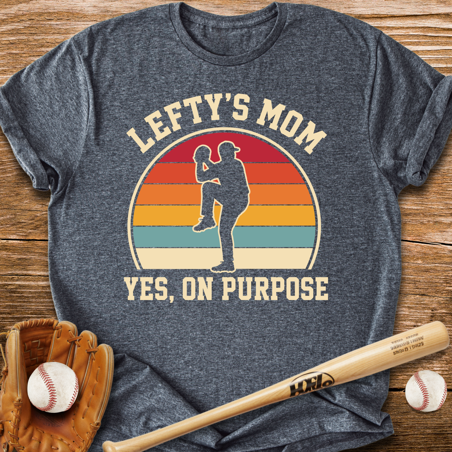 Raised A Lefty On Purpose T-Shirt