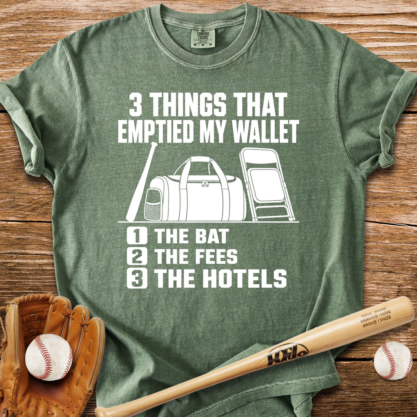 Travel Ball Drained My Wallet T-Shirt