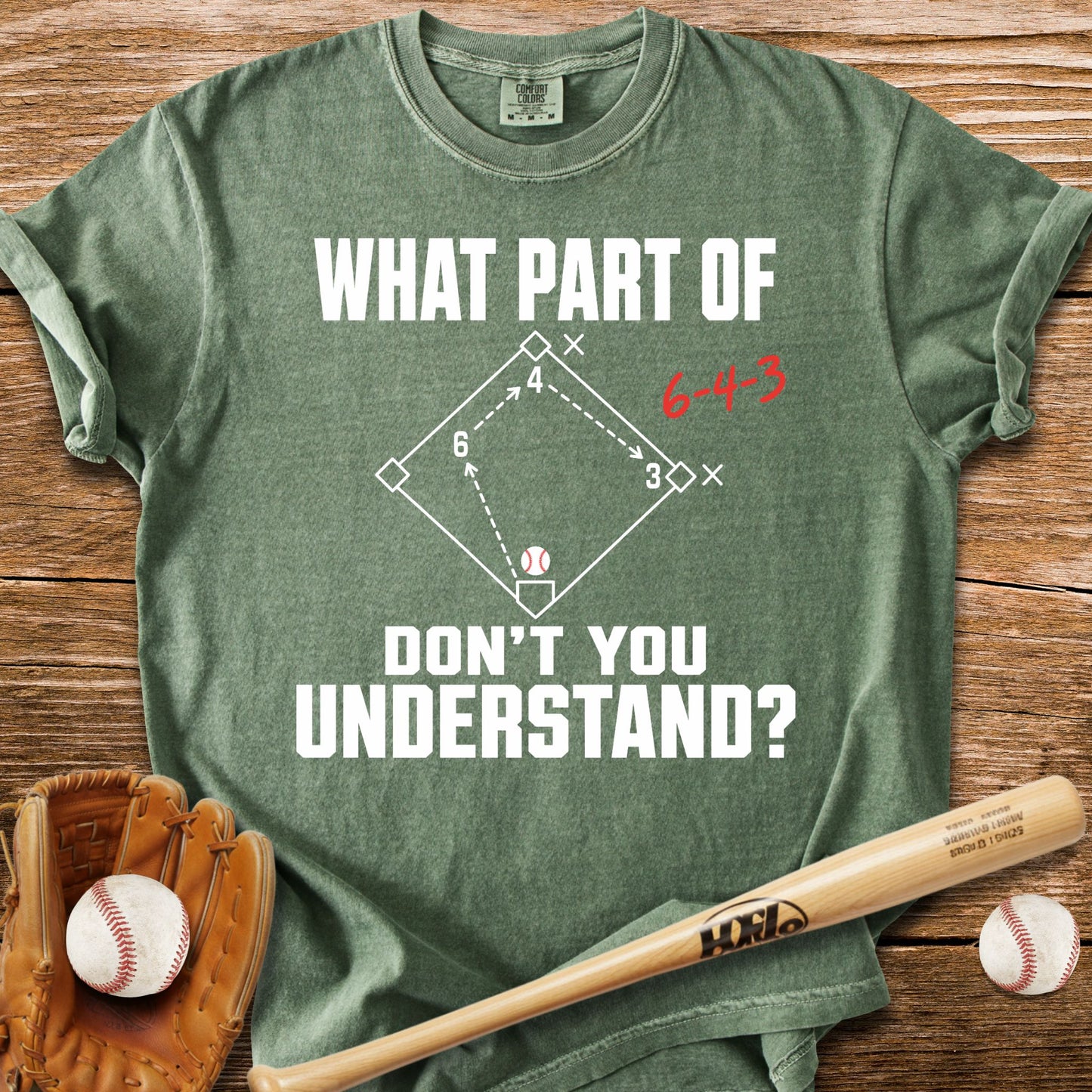 Double Play Says It All T-Shirt