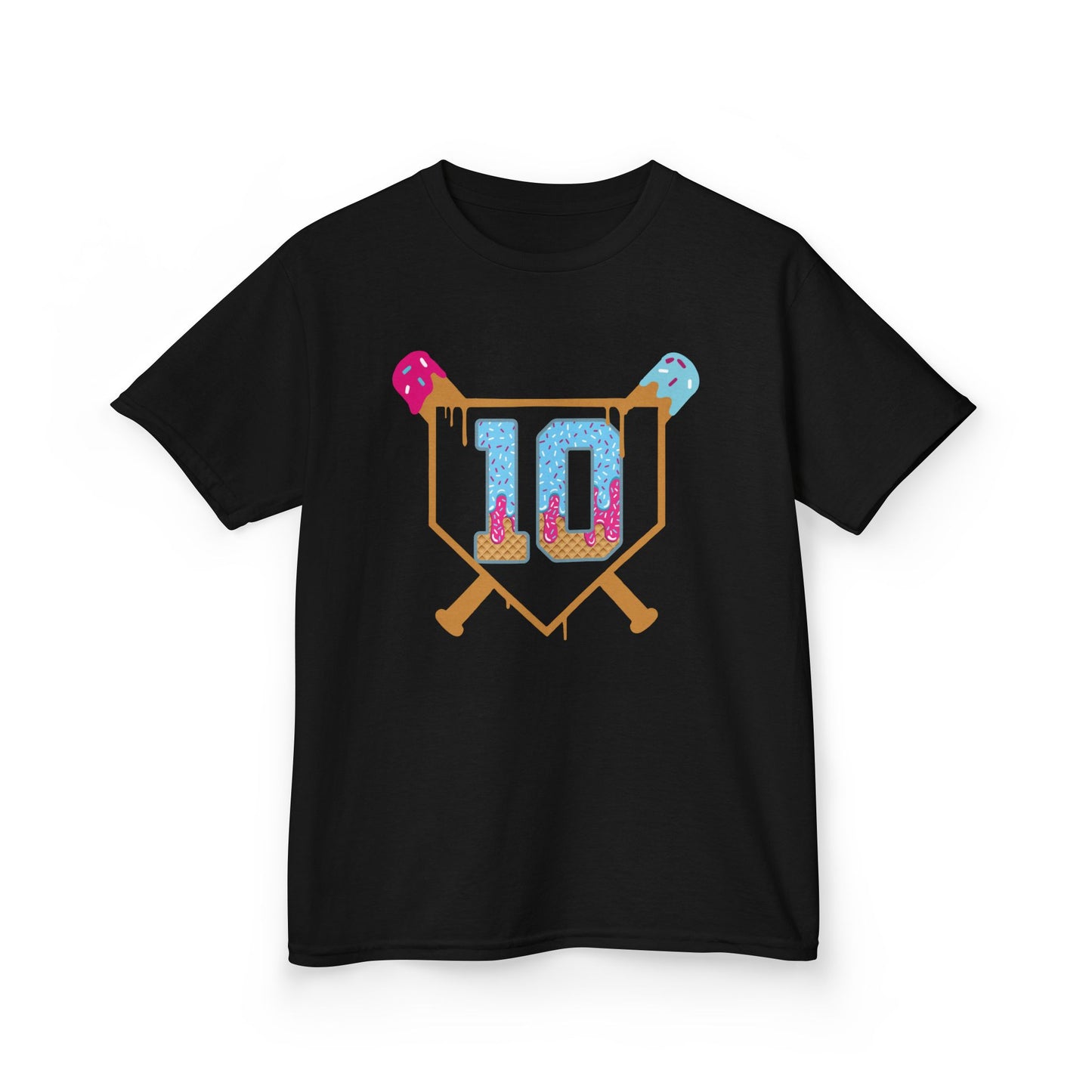 Baseball 10th Birthday Kids T-shirt