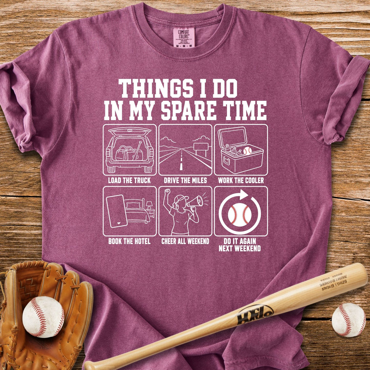 Every Weekend Is Travel Ball T-Shirt